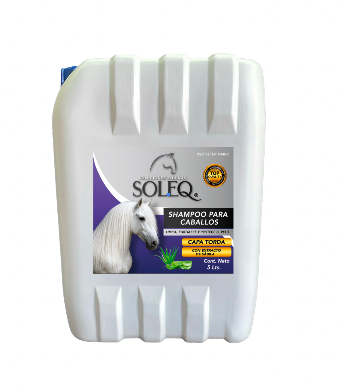 Shampoo Soleq Capa Torda 5Lts.