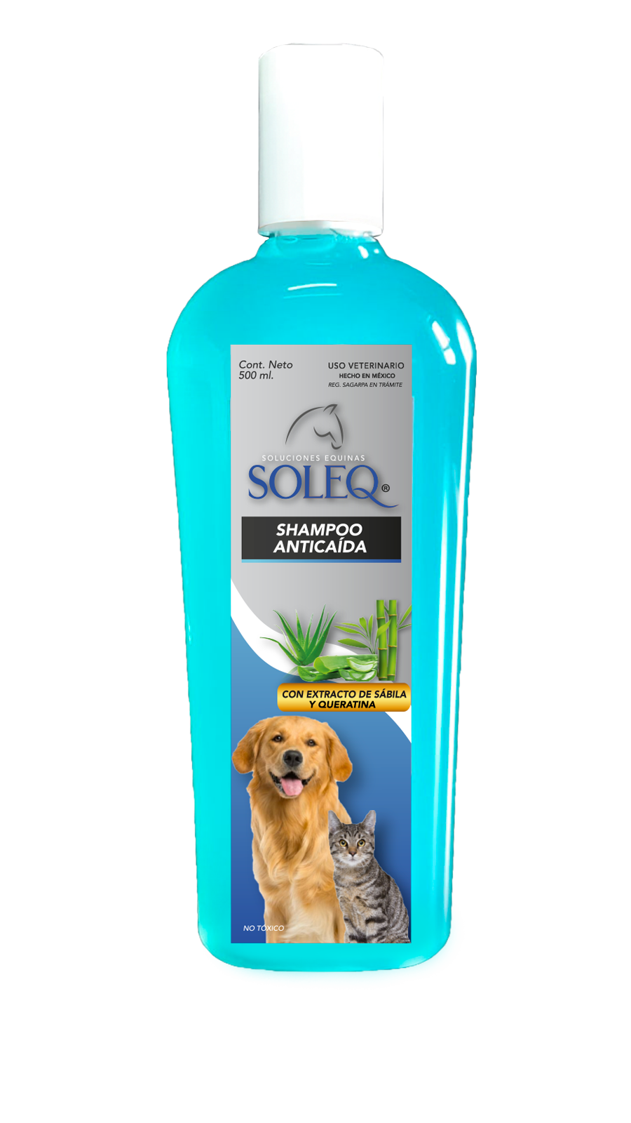 Shampoo anticaída para perros